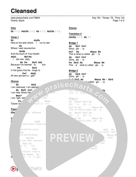 cleansed charity gayle chords|CLEANSED CHORDS (ver 2) by Charity Gayle @ Ultimate .